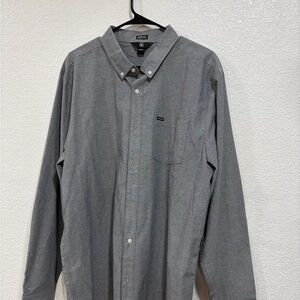 Brixton Men's Charcoal Button-Down Shirt